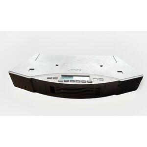 Silver Bose Acoustic Wave II Music System Multi-Disc 5-CD Changer Untested
